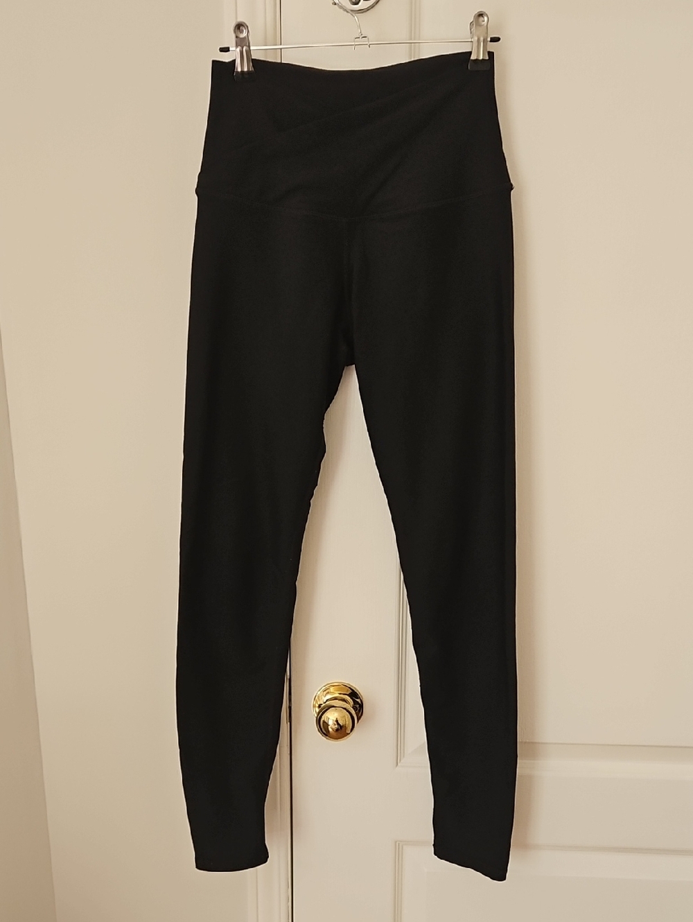 Popflex Hourglass Leggings Black With Criss Cross Waistband